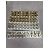 25 WSSM brass empty cartridges