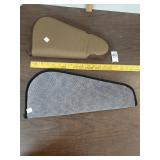 2- soft padded handgun cases