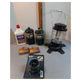 Coleman NorthStar Propane Lantern & propane tanks