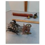 Vtg Sup. Co. "Panama Pile Driver"  & cast iron