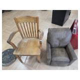 >Chair, kids recliner
