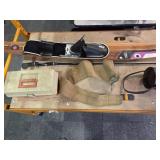 Fishing tackle box, ski +