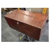 wood trunk chest
