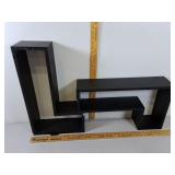 2-Hanging Shelf Units, 21-1/4"x12-1/2"x5"