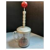 Hazel-Atlas Glass nut chopper