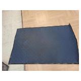 >Rug Heavy rubber mat 58x36"