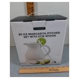 Servappetit 80 oz ceramic margarita pitcher set