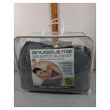 Snuggle Me weighted blanket 15 lb, 48" x 72"