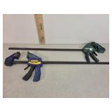 Quickgrip clamps