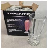 4 Ovente milk shake ice cream sundae glasses