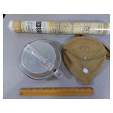 Boy Scout Mess Kit & Nebraska Military Map