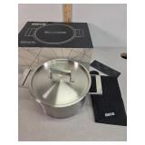 Aava stainless steel stock pot with lid