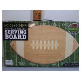 ECO Chef football 15" ï¿½ 8.5" cutting board. New