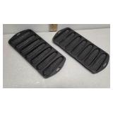 2 Pagoel cast iron corn bread pans