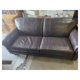 Broyhill leather couch