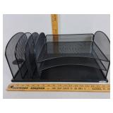 Black Mesh- Office Organizer