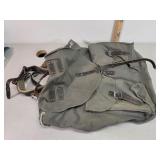 Heavy canvas backpack
