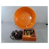 Halloween Plastic Tub, Lights, Hallmark Shadow