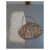 Walborg evening bag & hanky