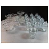 13 - jars w/ lids & bowls