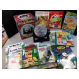 Cage Bingo game & coloring books
