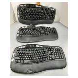 3- Logitech K350 Wireless Wave Ergonomic