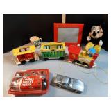 Fisher Price train, Etch a sketch & more