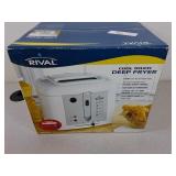Rival 6 Cup Cool-Touch Deep Fryer, Adjustable