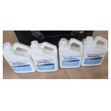 >(4) 1 gal Kerosene bottles, feel full