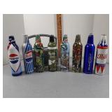 Pepsi-Cola, Mountain Dew, Bud Light aluminum