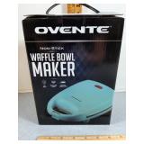 Ovente branded waffle bowl maker. New