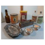 Prince Albert tobacco can, cheese box & more