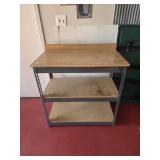>Work bench, 36x20x35"