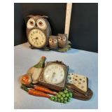 Burwood New Haven 1970s clocks