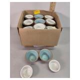 Small ceramic dishes, hall pottery?