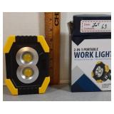 Portable work light