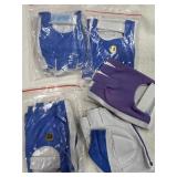 New fingerless gloves - 4 pair