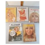 Playboy magazines 1969