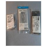 Leather pouch , tag & Wallet kits