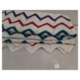 Large crochet blanket / throw