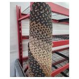 > 5x8 oval braided area rug - good clean