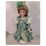 18" Penelope Genuine porcelain doll