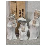 Lladro 5729 3 kings ornaments 1990