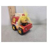 Russ troll doll fire-Pa 28 car and doll