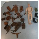 GI Joe action figure & Johnny West / Geronimo