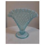 Vtg. Fenton Opalescent Hobnail art glass 4"