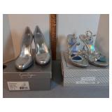 Womens heels Jessica Simpson 9.5 & Crystal 10