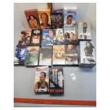 VHS tapes: Die Hard Bruce Willis, Avenger, Ace
