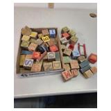 Blocks, wood some plastic