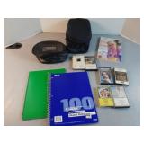 Cassettes, notebooks & other